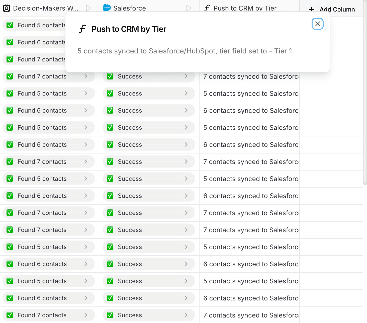 Every account in your TAM, down to a name workflow in Bitscale