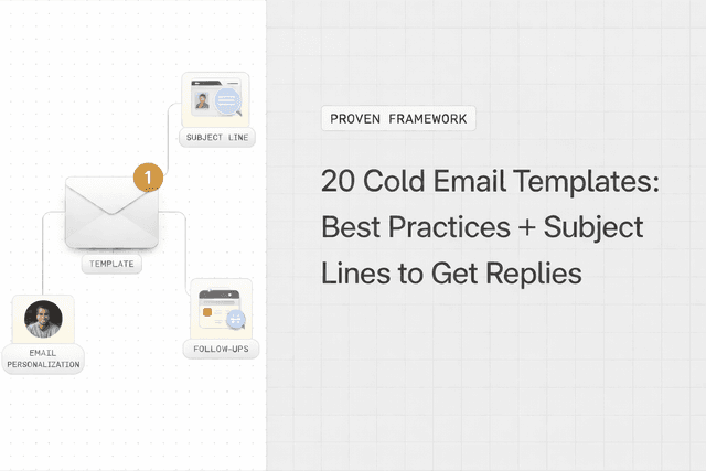 20 Cold Email Templates: Best Practices + Subject Lines to Get Replies