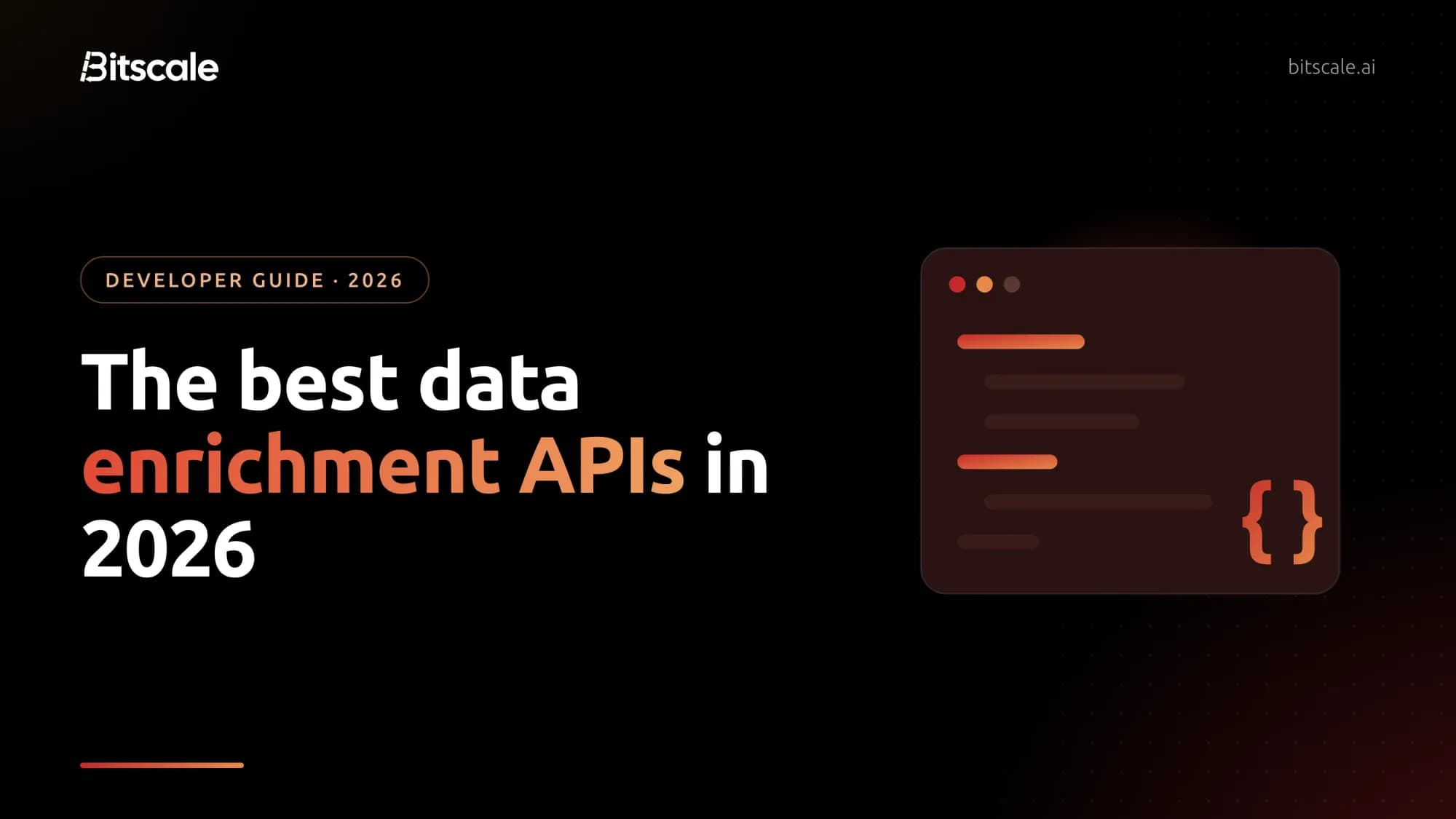 Best data enrichment APIs in 2026: one Bitscale API call can run an email and phone waterfall across 18+ contact-data providers, while a single-database API queries one source