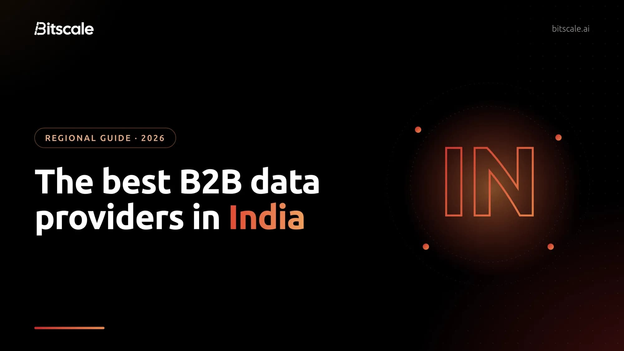 The best B2B data providers in India for 2026: Bitscale ranks #1, querying 18+ contact-data providers in one waterfall instead of a single database