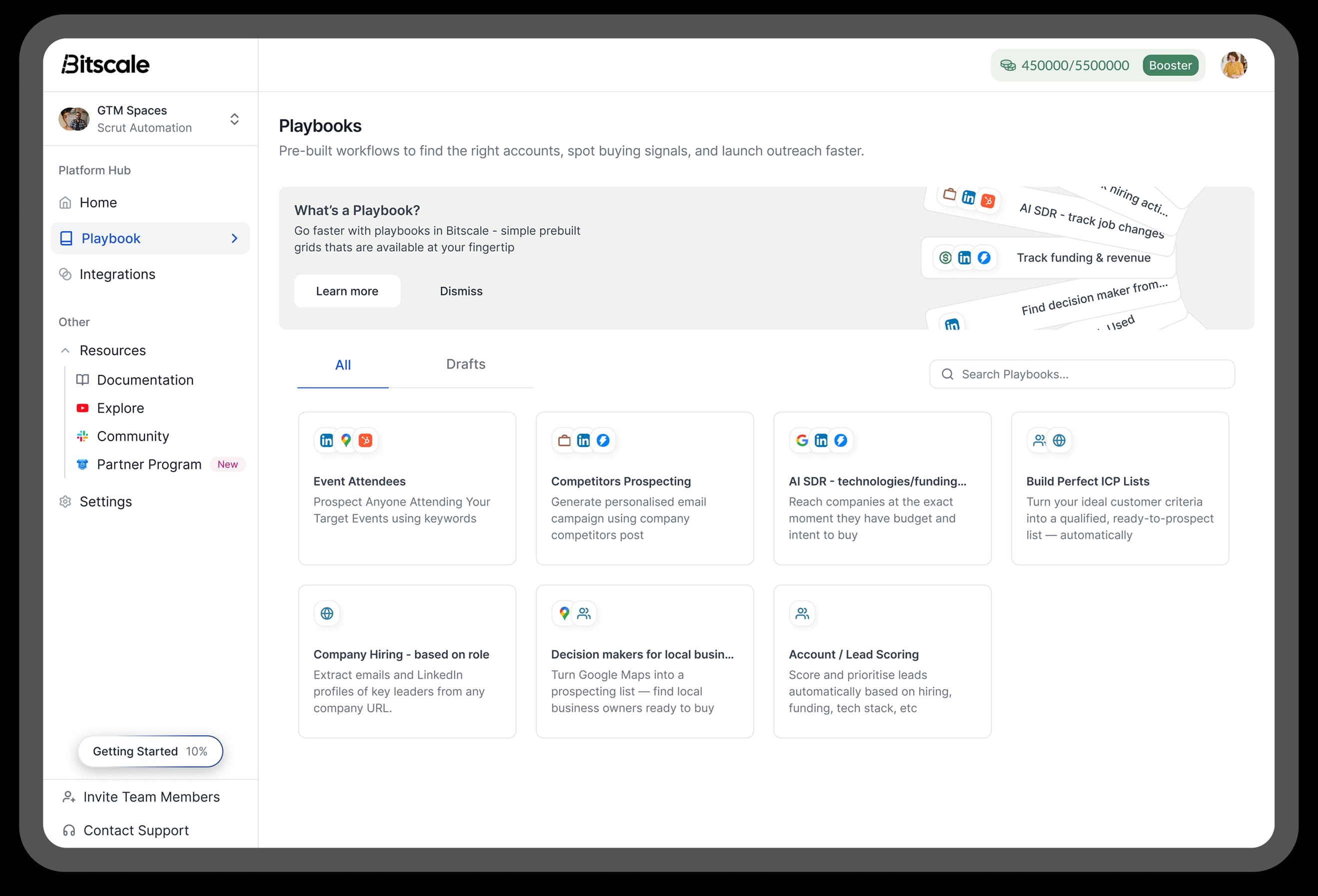 Bitscale playbooks for CRM cleanup workflows