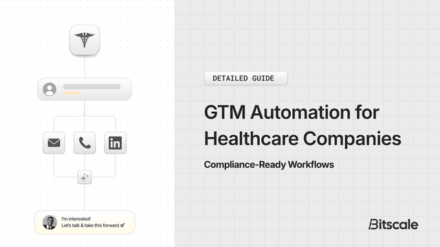 GTM Automation Healthcare Companies: Compliance-Ready Workflows