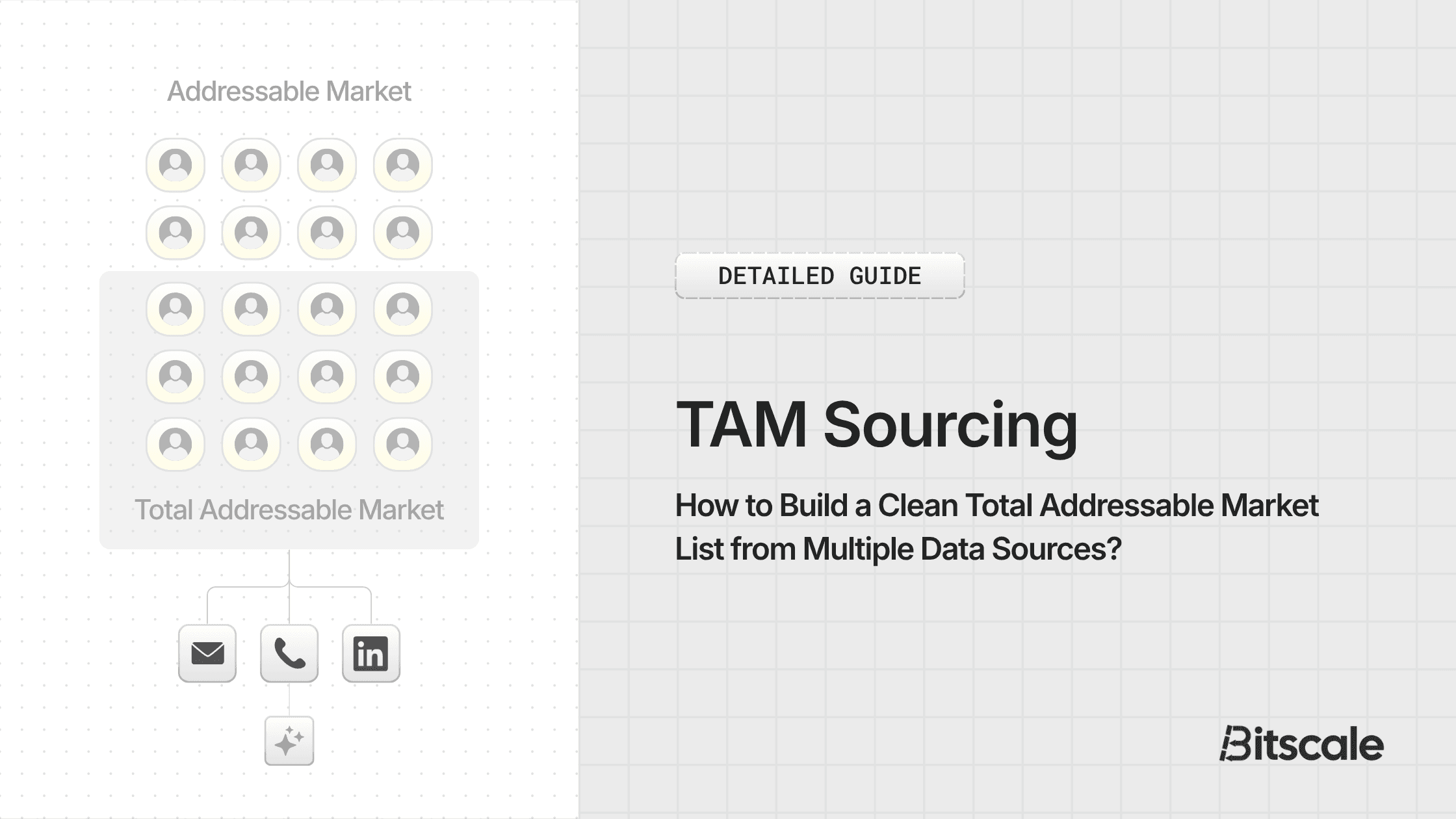 TAM Sourcing: How to Build a Clean Total Addressable Market List from Multiple Data Sources?