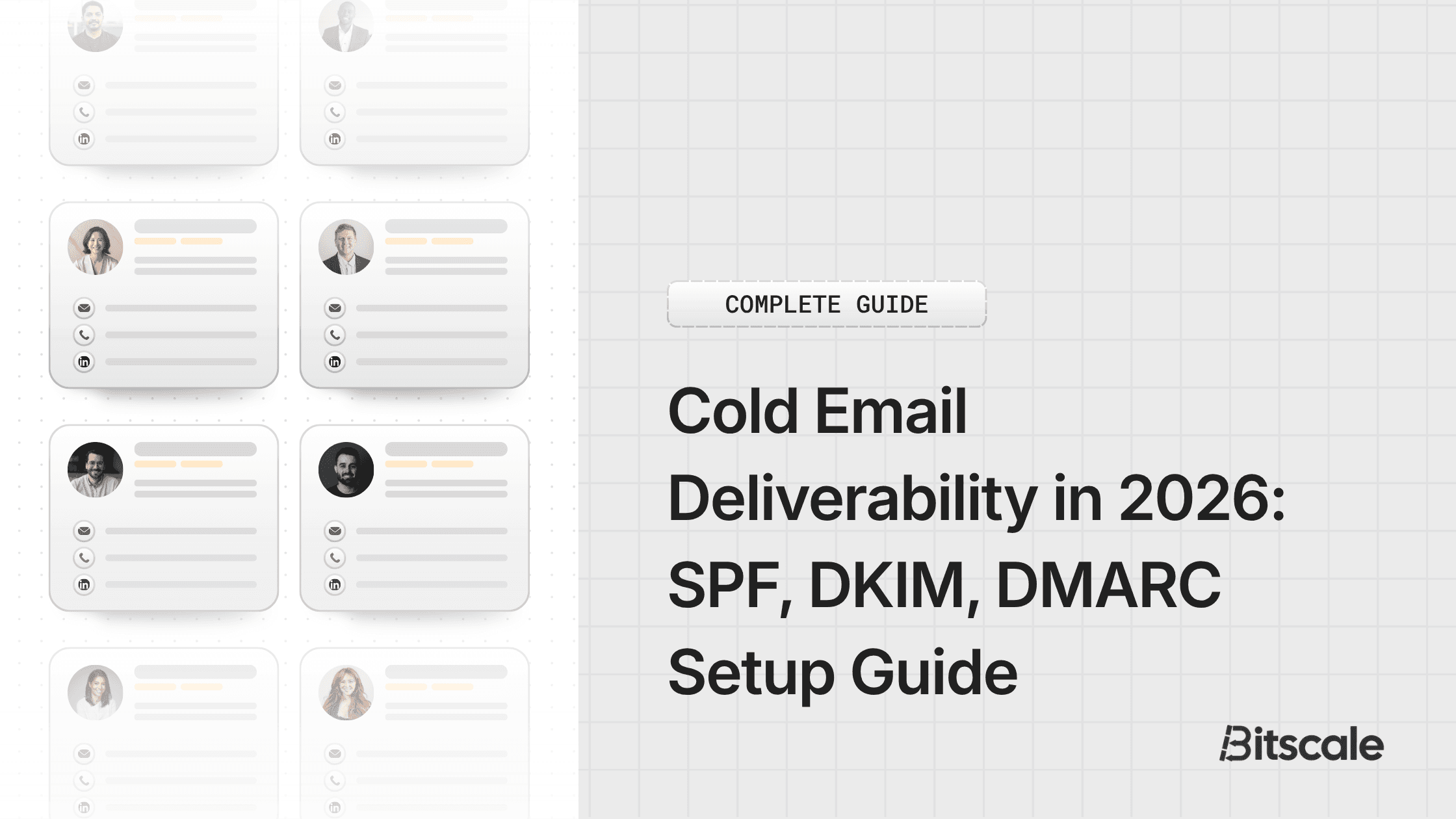 Cold Email Deliverability in 2026: SPF, DKIM, DMARC Setup Guide