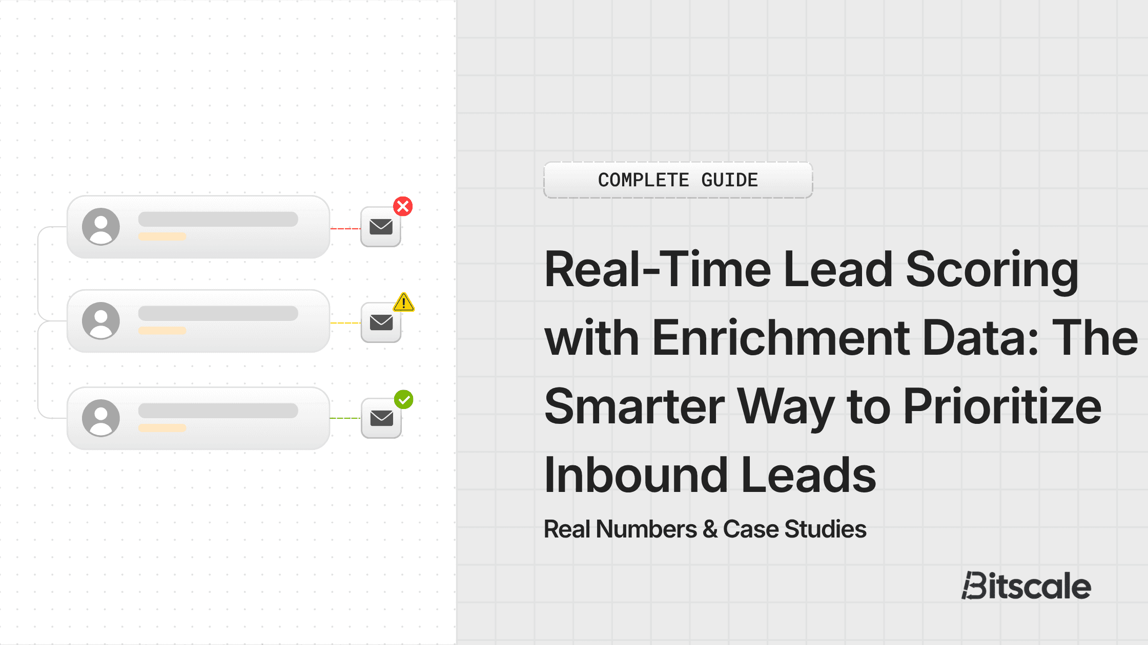 Real-Time Lead Scoring with Enrichment Data: How to Prioritize Inbound Leads Faster