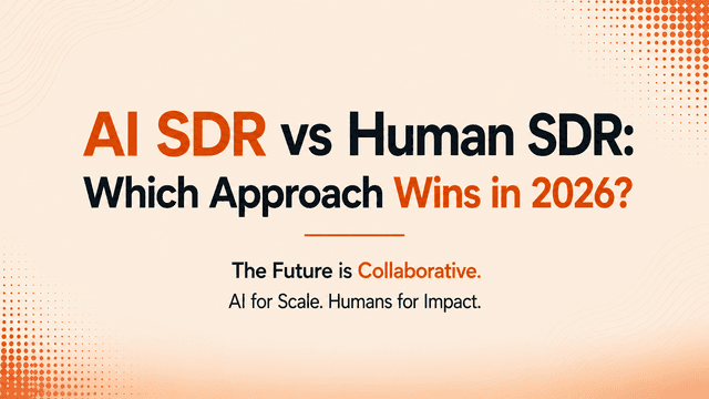 AI SDR vs Human SDR: Which Approach Wins in 2026?
