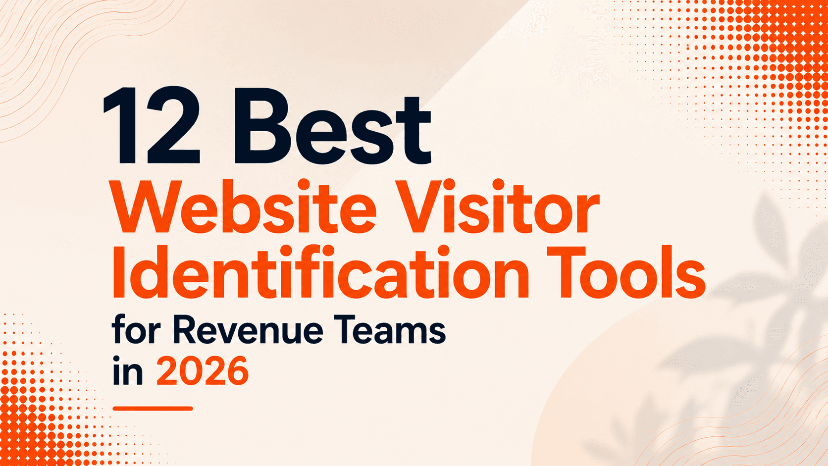 12 Best Website Visitor Identification Tools for Revenue Teams in 2026